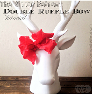 Double Ruffle Bow