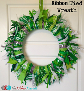 Ribbon Tied Wreath