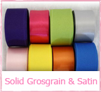 Solid Grosgrain & Satin