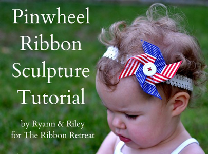 Pinwheel Ribbon Sculpture