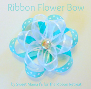 Ribbon Flower Bows