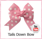 Tails Down Bow