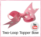 Two Loop Topper Bow